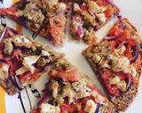 Foto del paso 8 de la receta: Pizza fit sin hidratos base quinoa