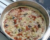 صورة لخطوة 1 من وصفة بيتزا خضار وجبنة 🍕🧀