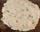 A picture of step 5 of Oats Veggie Chilla.