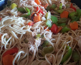 Foto del paso 6 de la receta: Fideos chinos con pollo y verduras
