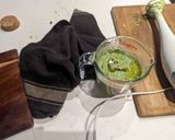 A picture of step 5 of Pasta in a pea sauce.