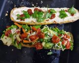 A picture of step 6 of Italian sandwich.