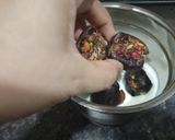 A picture of step 1 of Dates and paan shots smoothie.