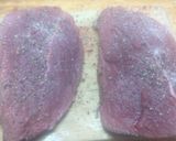 Foto del paso 3 de la receta: Chingolo en barbacoa a caballo, ensalada de rúcula y parmesano