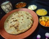 A picture of step 7 of Pearl Millet Roti (Bajra na rotla).