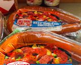 A picture of step 1 of Crockpot Chili Sauce Beef Sausages.