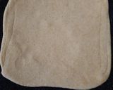 A picture of step 4 of Layered square paratha.