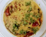 A picture of step 5 of Lady finger curry in buttermilk.