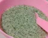 Foto langkah ke 3 dari resep Mpasi bubur saring bayam tempe.