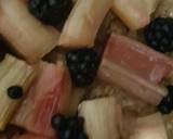 Rhubarb and Blackberry Oat Slices recipe step 5 photo