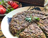 عکس مرحله 8 از دستور کوکو لوبیا سبز
