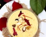 A picture of step 2 of Rose Lassi.