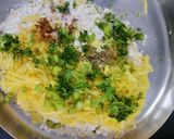 A picture of step 2 of Pumpkin paratha.
