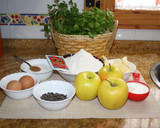 Foto del paso 1 de la receta: Bizcocho de manzana y chocolate