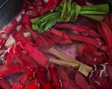 Foto langkah ke 3 dari resep Rebusan Kulit Buah Naga, Pandan, Serai, Madu & Jeruk Nipis.
