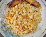 Foto langkah ke 4 dari resep Smoked Chicken Fried Rice.