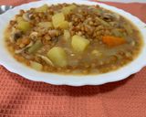 Foto del paso 7 de la receta: Lentejas con manzana y champiñones
