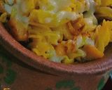 A picture of step 2 of Cheesy matka pasta.
