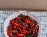 Foto langkah ke 6 dari resep Oseng Mercon Daging Sapi.