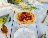 Foto del passaggio 9 della ricetta Panna cotta zafferano e arachidi caramellati