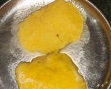 A picture of step 6 of Moong dal kadhi and no frying pakori.