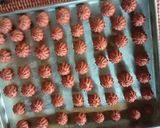 Foto langkah ke 8 dari resep Kue sus kering red velved.