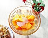 Foto langkah ke 5 dari resep Es Buah Cocktail.