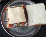 A picture of step 7 of Cheese Veg Sandwich.
