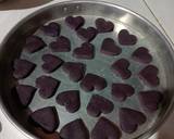 Ube Love Cookies (Ubi ungu) langkah memasak 4 foto