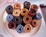 Foto langkah ke 9 dari resep Banana & Fruit/Flower/Vegetable Rolls Up (Fruit Leather).