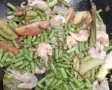 Foto langkah ke 5 dari resep 4. Tauco kacang panjang dan udang.