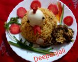 A picture of step 15 of Kolkata Style Mutton Dum Biriyani.