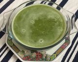 A picture of step 2 of Cucumber Ginger Lemon Mint Juice.