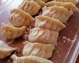 Foto del passaggio 5 della ricetta Ripieno e cottura per gyoza alla giapponese a modo mio