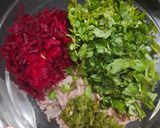 A picture of step 2 of Minty Rajma Beetroot Paratha.