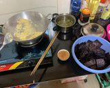 Hình bước làm 1 của món Rong Biển Cháy Tỏi