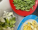 Foto langkah ke 1 dari resep Cah Buncis Wortel Jagung.