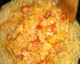 Foto del paso 4 de la receta: Pollo salteado con Cherry para pasta