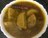 A picture of step 9 of Gatte ki sabzi.