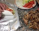 Foto del paso 9 de la receta Shawarma de pollo estilo hindú (durum kebab)