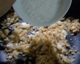 A picture of step 4 of Bread ka halwa.