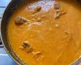 A picture of step 8 of Butter Chicken.