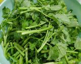 A picture of step 1 of Watercress pork ribs soup.