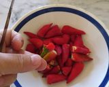 Foto del passaggio 1 della ricetta Crema di peperoncini piccanti
