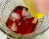 A picture of step 2 of Rooh Afza Mojito.