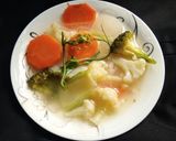 Hình bước làm 2 của món Soup rau củ