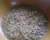 A picture of step 6 of Mochar paturi(banana blossom paturi).