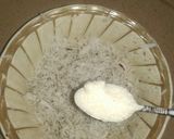 A picture of step 2 of Coconut ball.
