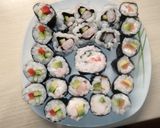 Sushi recept recept fázis 8 fotója