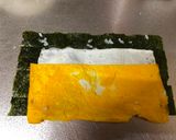A picture of step 2 of Mickey Mouse Roll Sushi.